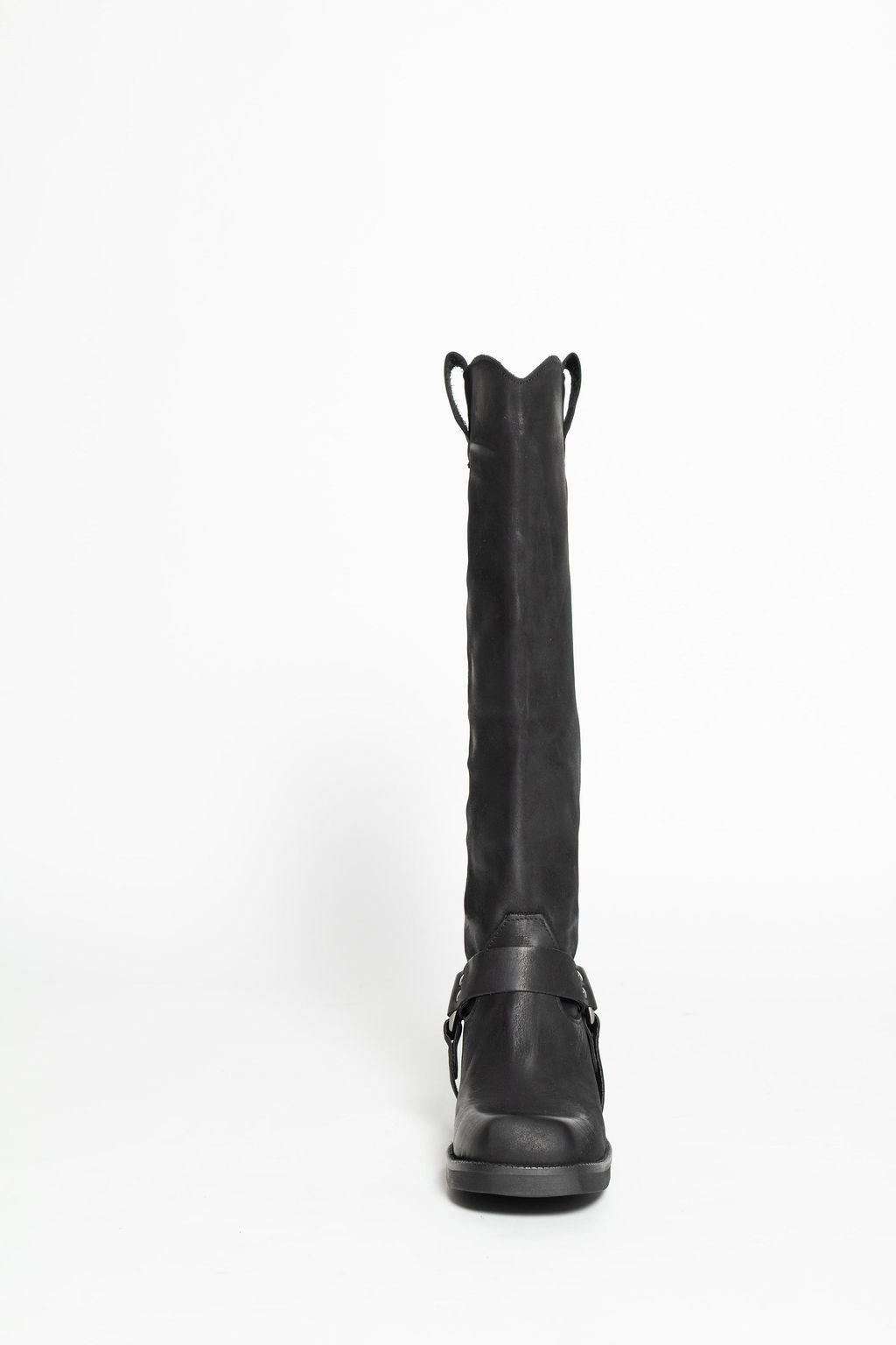 DIVINE FOLLIE BIKER NERO CON FIBBIA