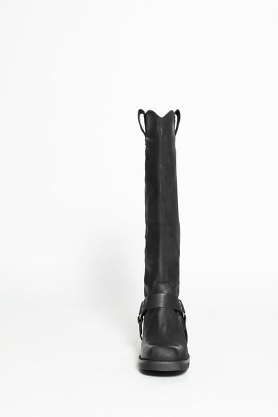 DIVINE FOLLIE BIKER NERO CON FIBBIA