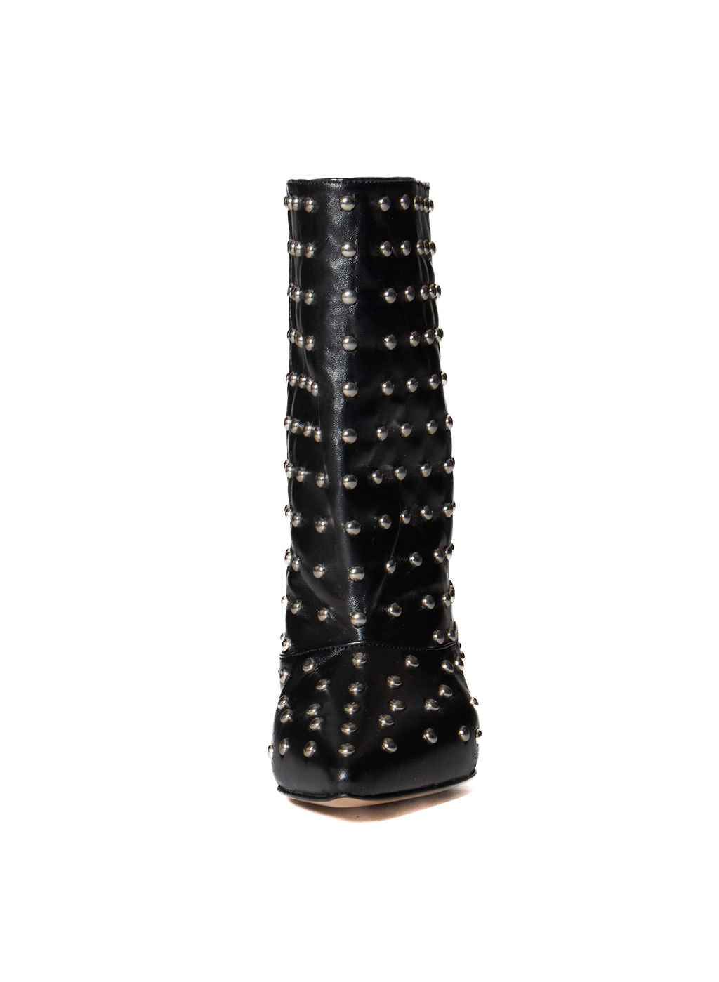 DIVINE FOLLIE STIVALE GAMBA LARGA BORCHIE NERO