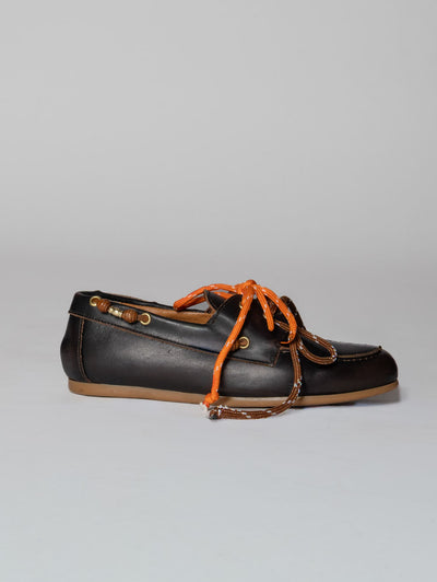 DIVINE FOLLIE MOCASSINO BARCA MORO