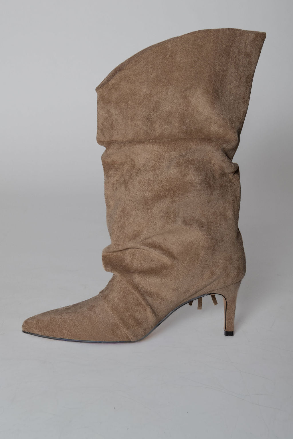 DIVINE FOLLIE KONTATTO STIVALE FRANGE BEIGE