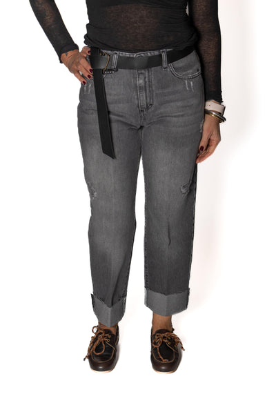 HAVEONE JEANS MANDY GRIGIO