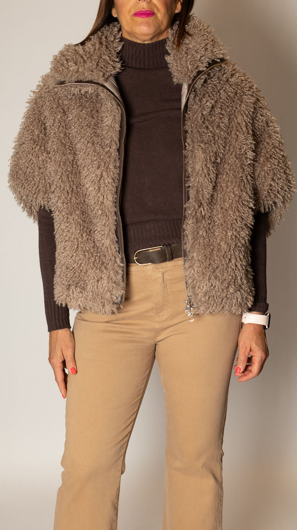 MOTEL ECO PELLICCIA TEDDY