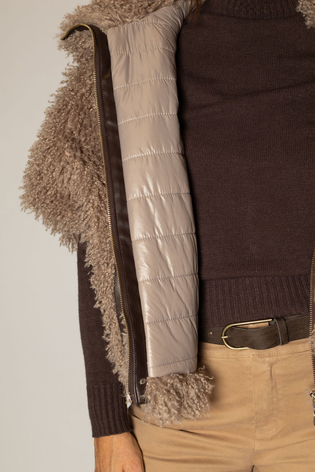 MOTEL ECO PELLICCIA TEDDY
