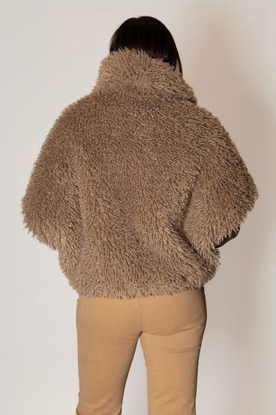 MOTEL ECO PELLICCIA TEDDY