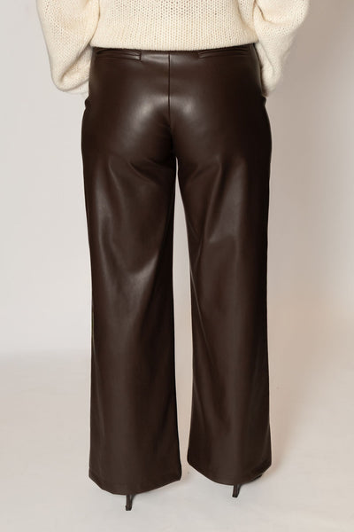 HAVEONE PANTALONE PALAZZO MORO  PMA-P116