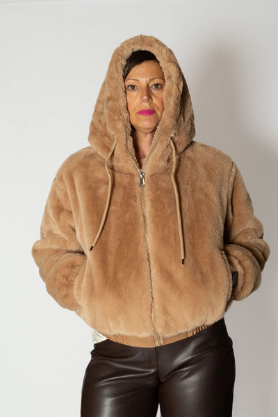 HAVEONE ECO-PELLICCIA CAMMELLO KDY-M136