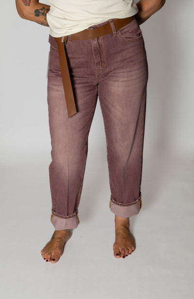 HAVEONE PANTALONE MANDY BORDEAUX
