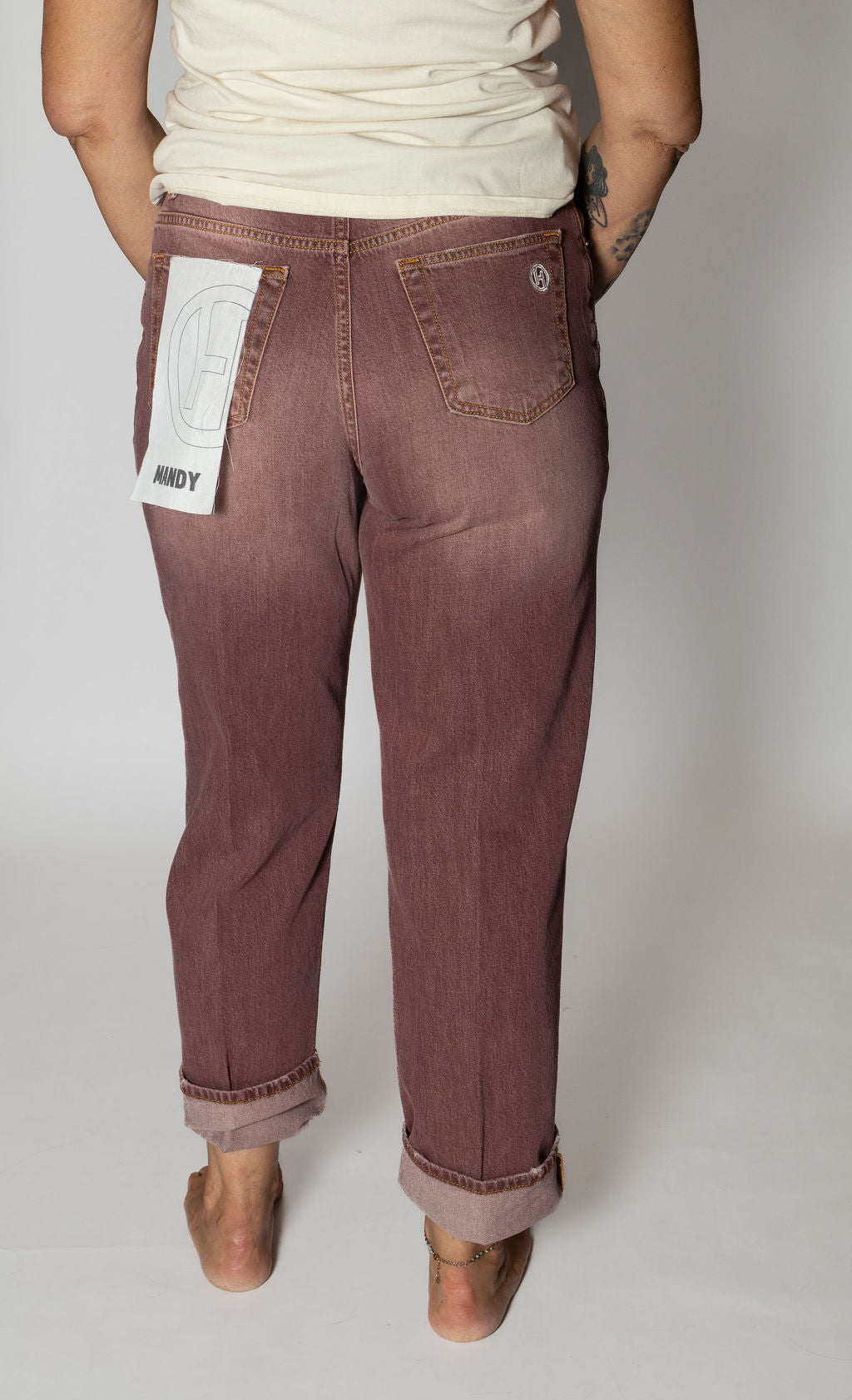 HAVEONE PANTALONE MANDY BORDEAUX
