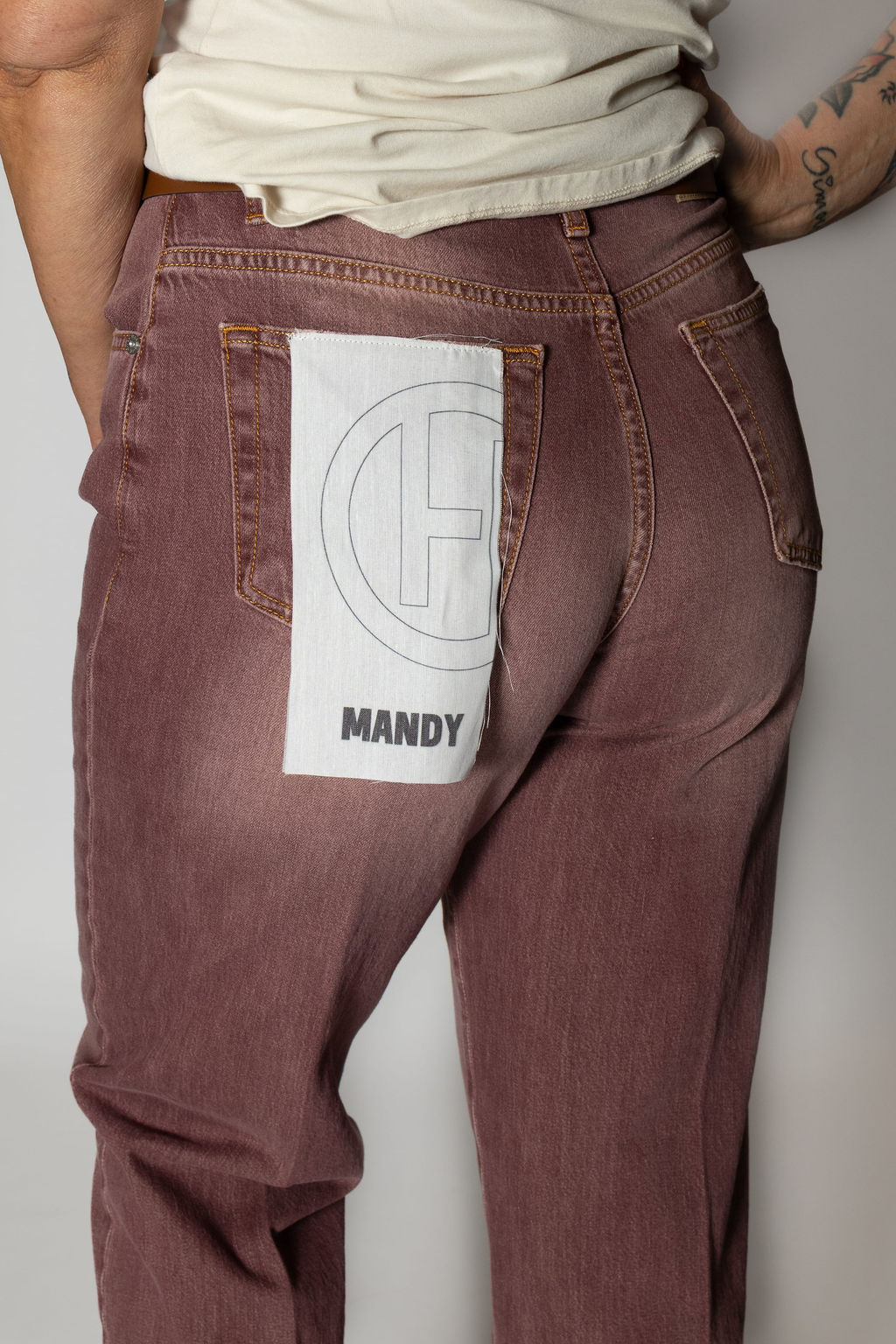 HAVEONE PANTALONE MANDY BORDEAUX