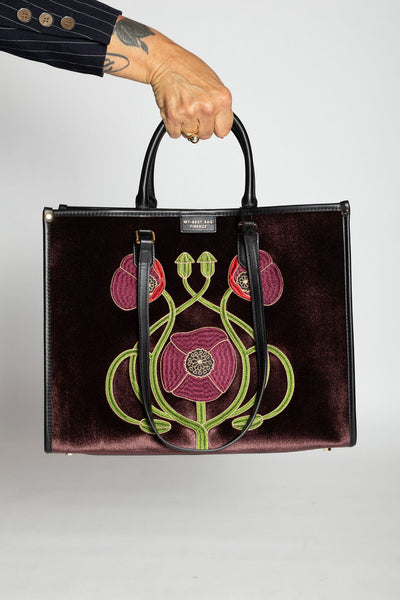 MY BEST BAG FIRENZE Borsa ATENA-HERBARIUM POPPY