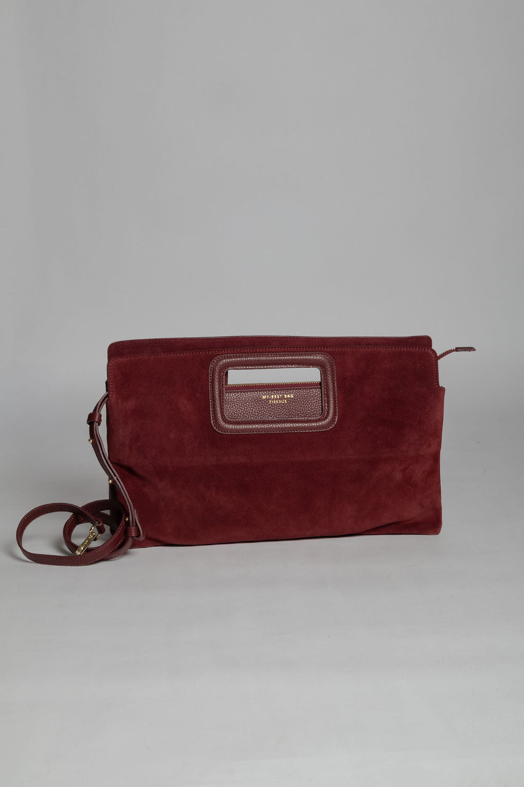 MY BEST BAG FIRENZE My Best bag Borsa VIKTORIA SCAMOSCIATO RUBINO