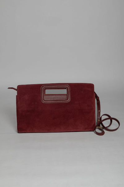 MY BEST BAG FIRENZE My Best bag Borsa VIKTORIA SCAMOSCIATO RUBINO