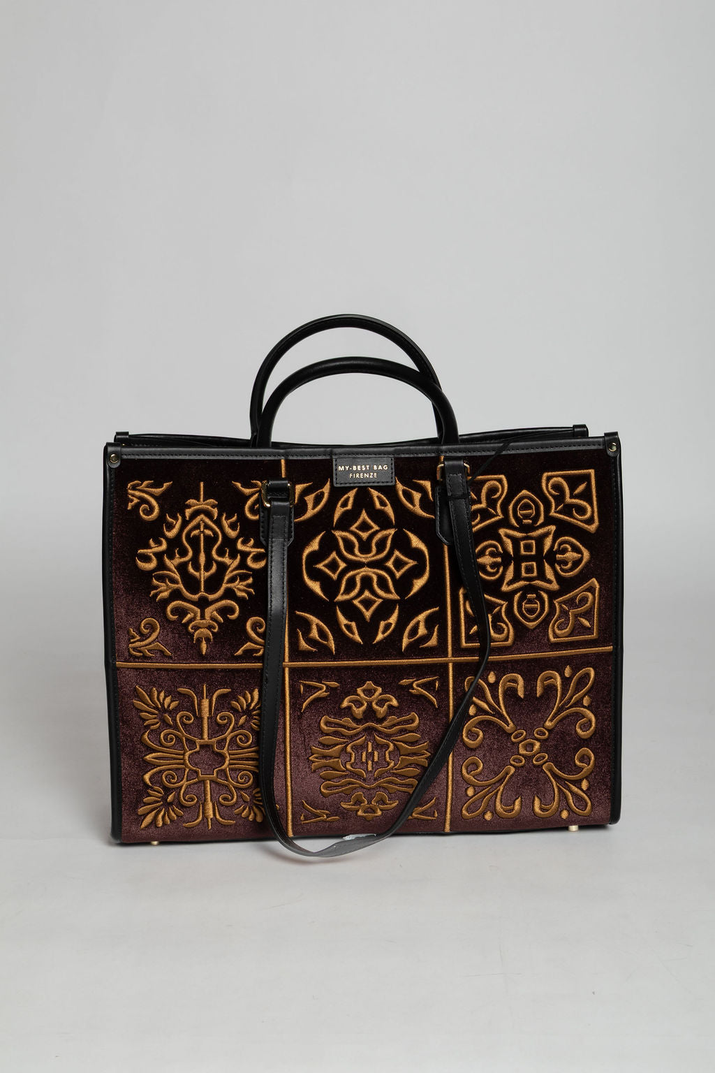 My Best Bag Firenze Borsa atena lisbona velvet TABACCO