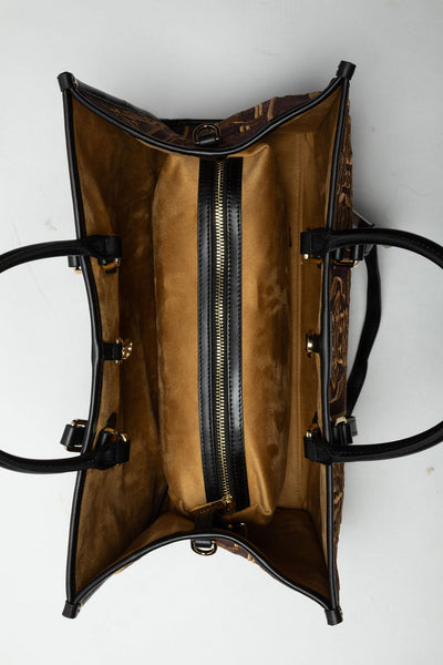 My Best Bag Firenze Borsa atena lisbona velvet TABACCO