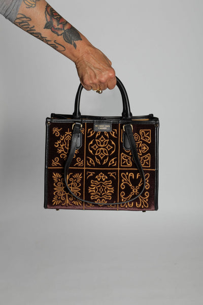 MY BEST BAG FIRENZE Borsa ATENA-LISBONA TABACCO  piccola