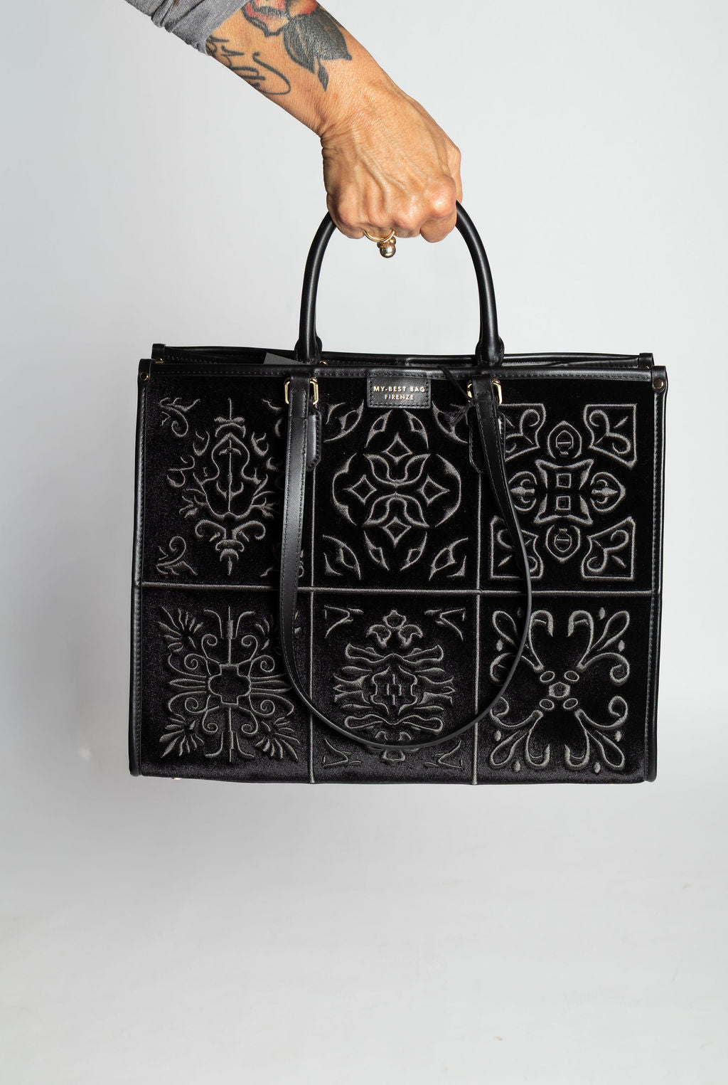 MY BEST BAG FIRENZE Borsa ATENA-LISBONA BLACK TIE