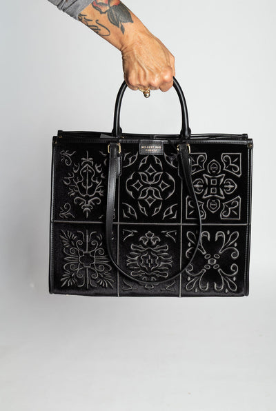 MY BEST BAG FIRENZE Borsa ATENA-LISBONA BLACK TIE