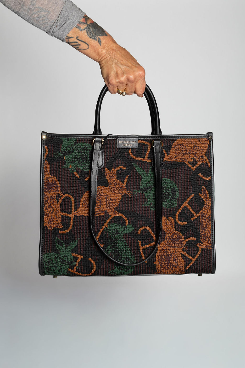 MY BEST BAG FIRENZE Borsa ATENA-WONDERLAND RABBIT
