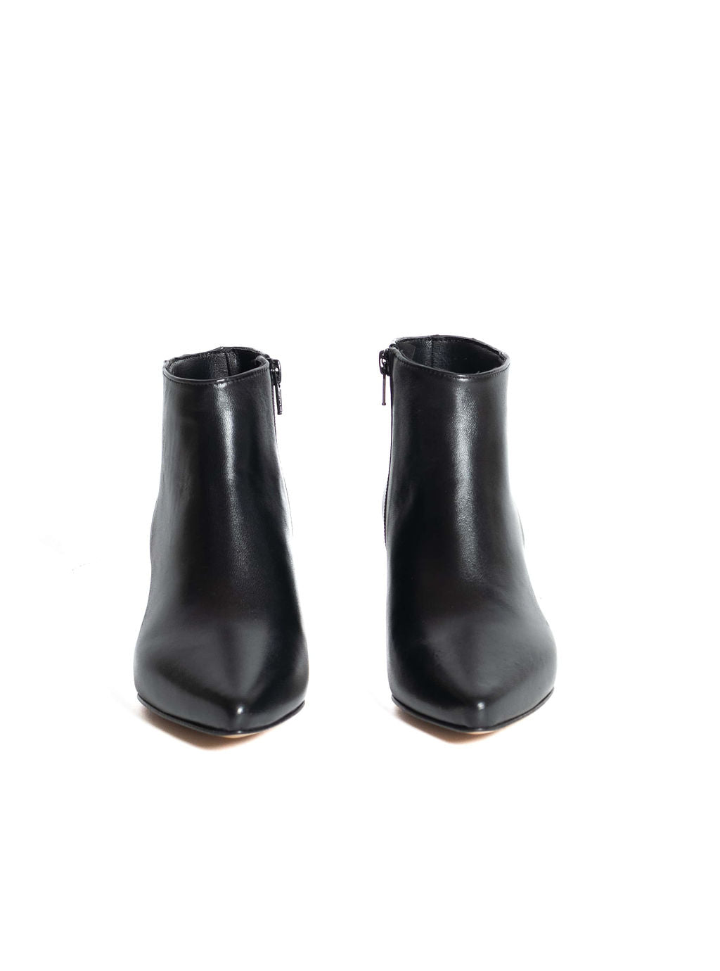 DIVINE FOLLIE polacchino pelle nero