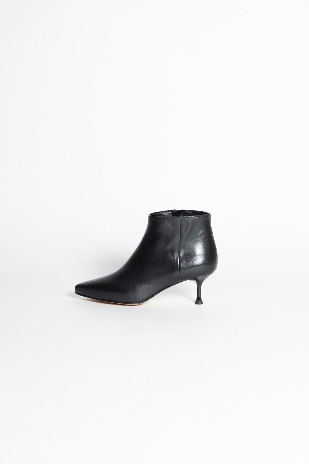 DIVINE FOLLIE polacchino pelle nero