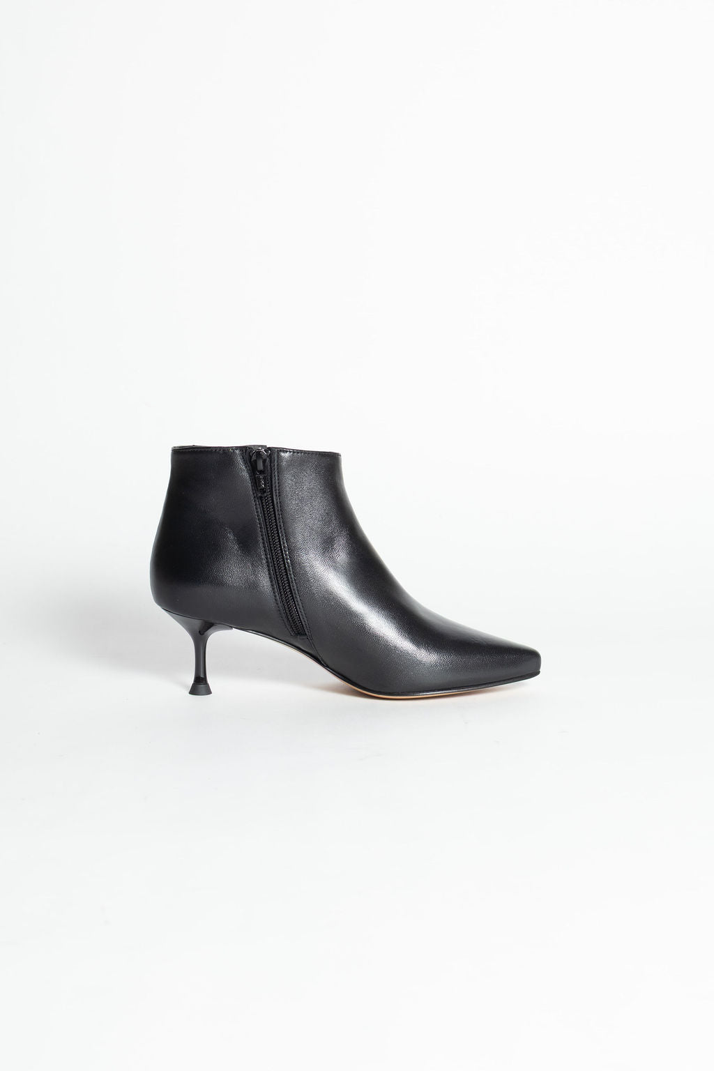 DIVINE FOLLIE polacchino pelle nero