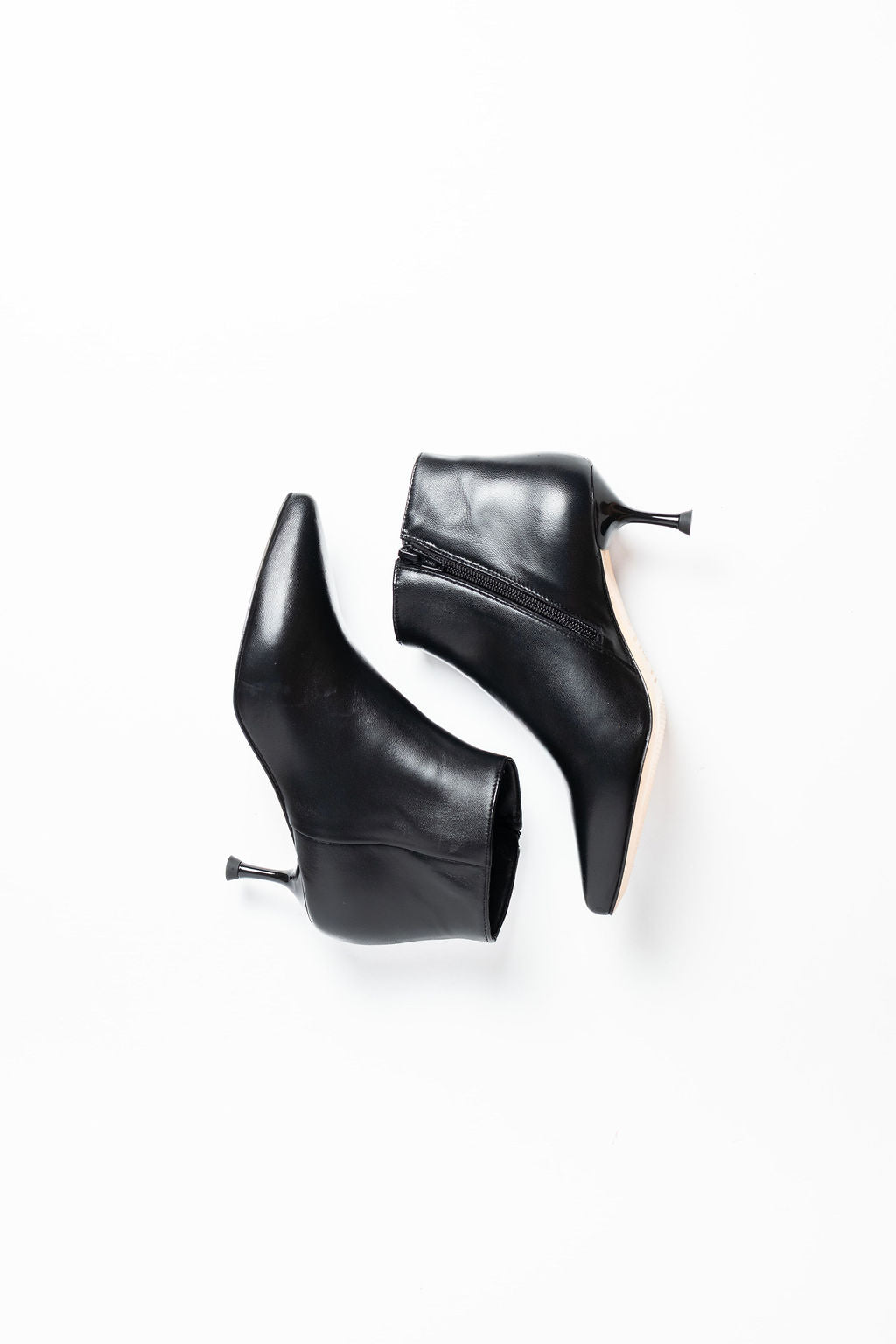 DIVINE FOLLIE polacchino pelle nero