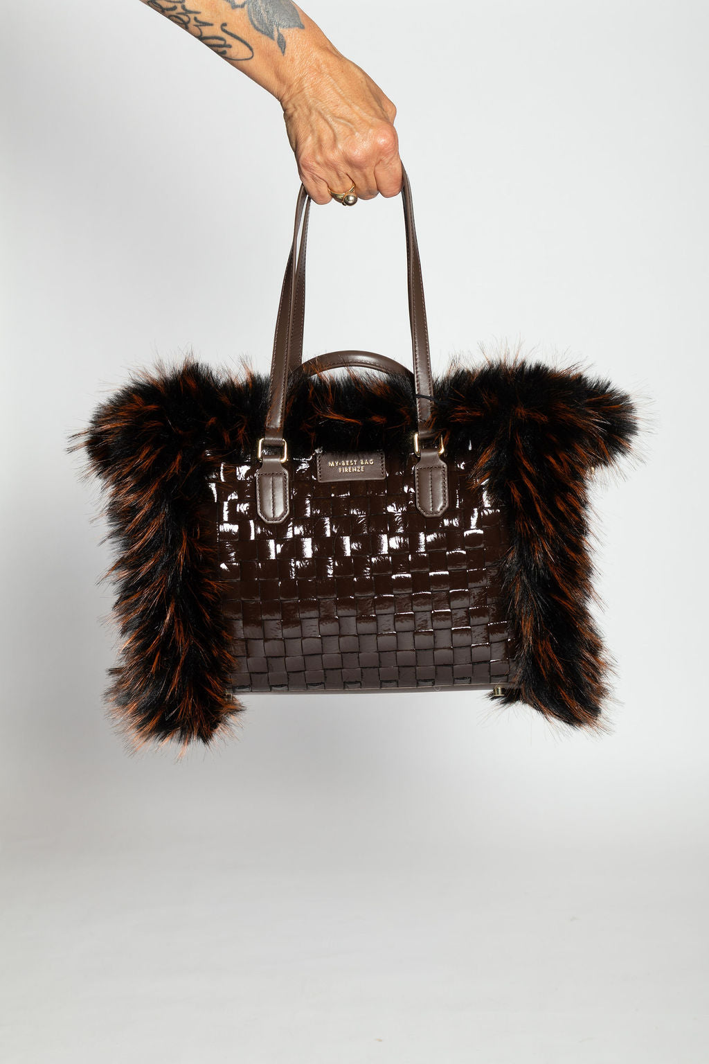 My Best Bag Firenze Athena chamonix bag MARRONE
