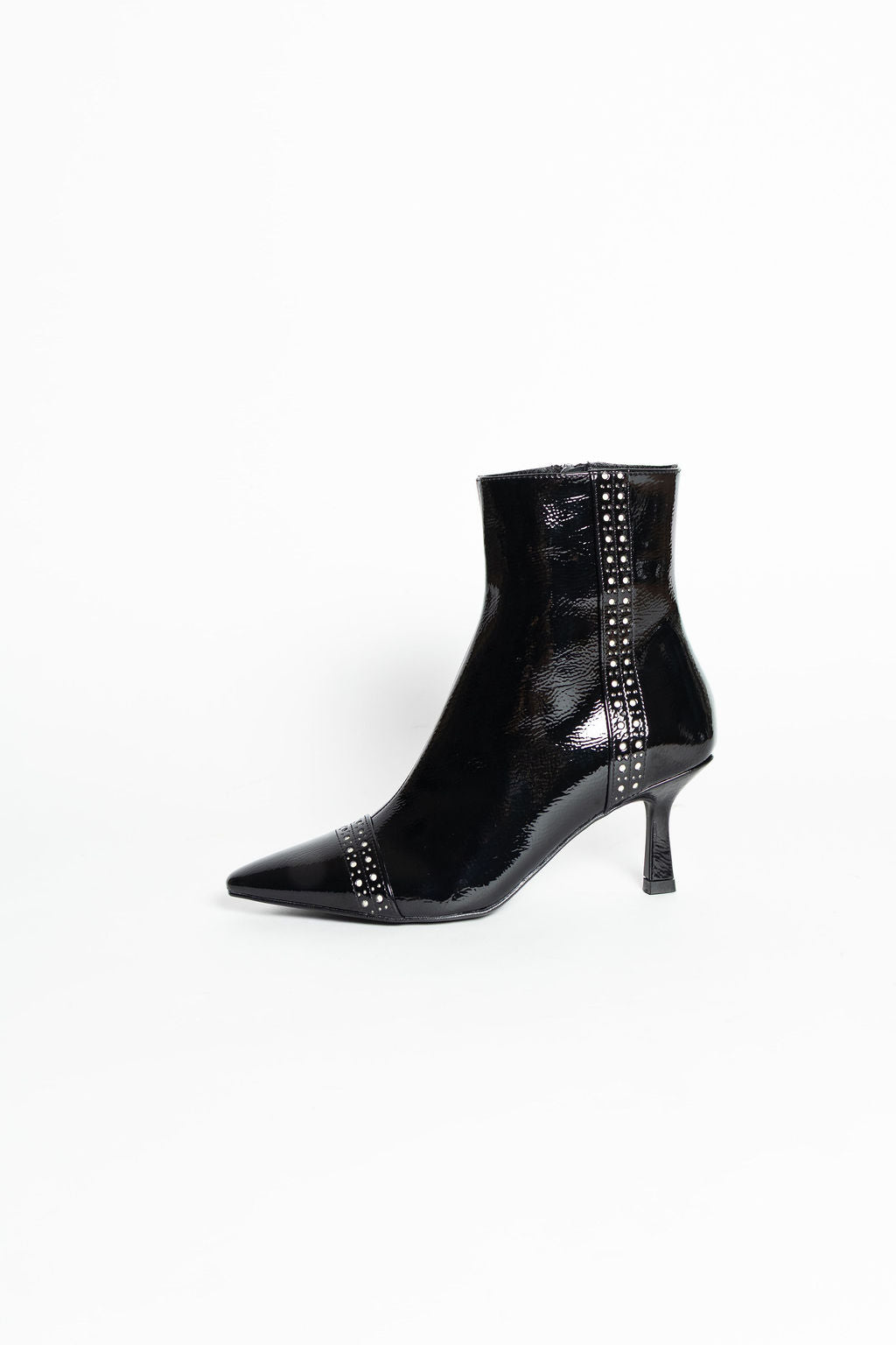 DIVINE FOLLIE polacchino vernice nero