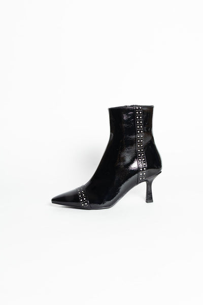 DIVINE FOLLIE polacchino vernice nero