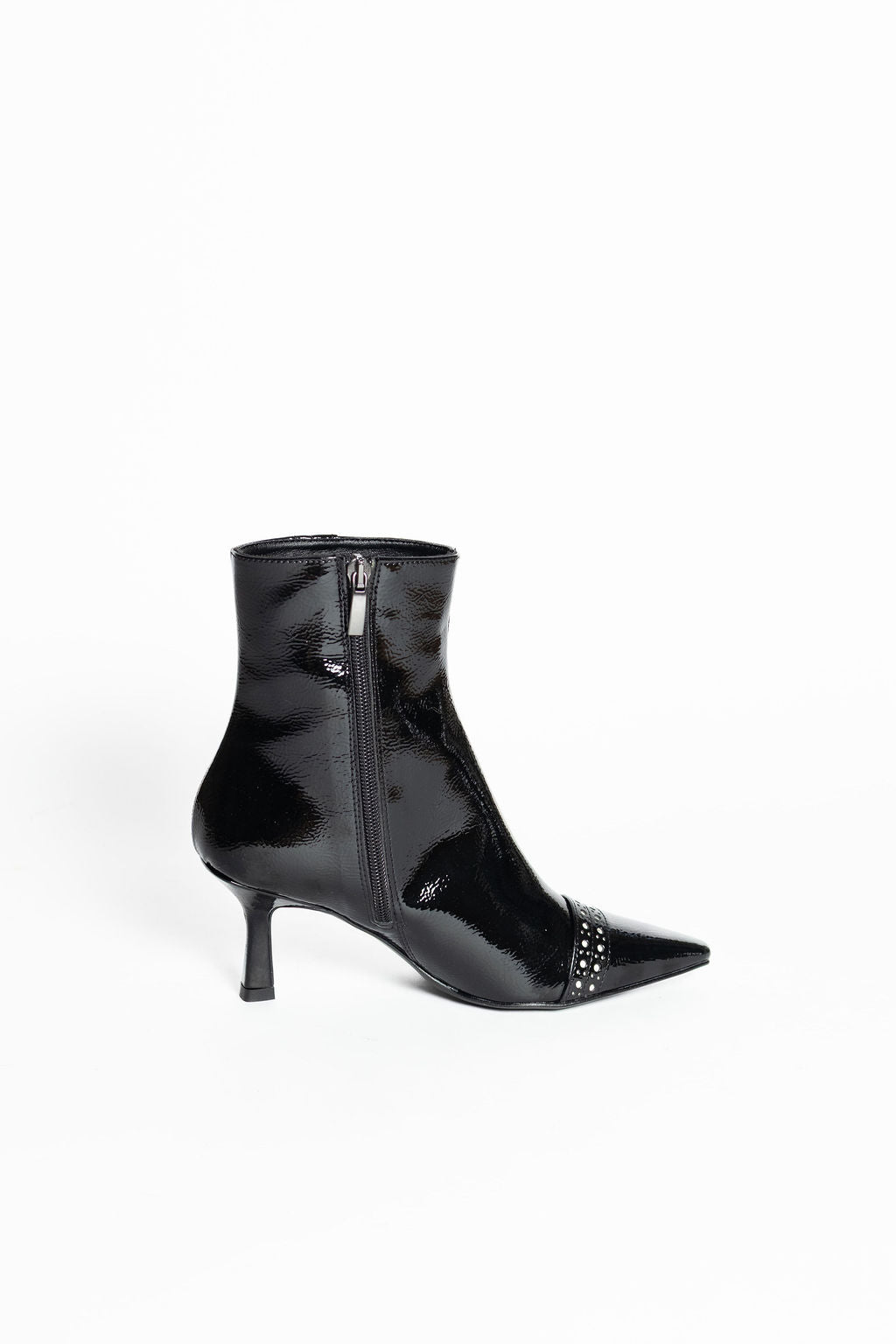 DIVINE FOLLIE polacchino vernice nero