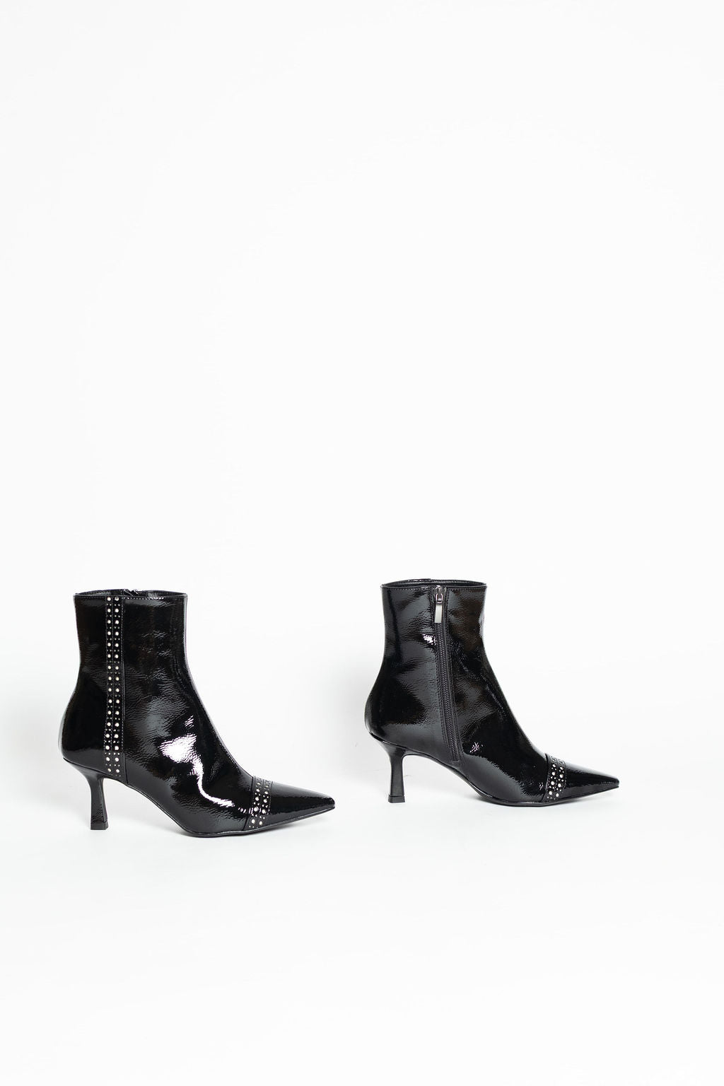 DIVINE FOLLIE polacchino vernice nero