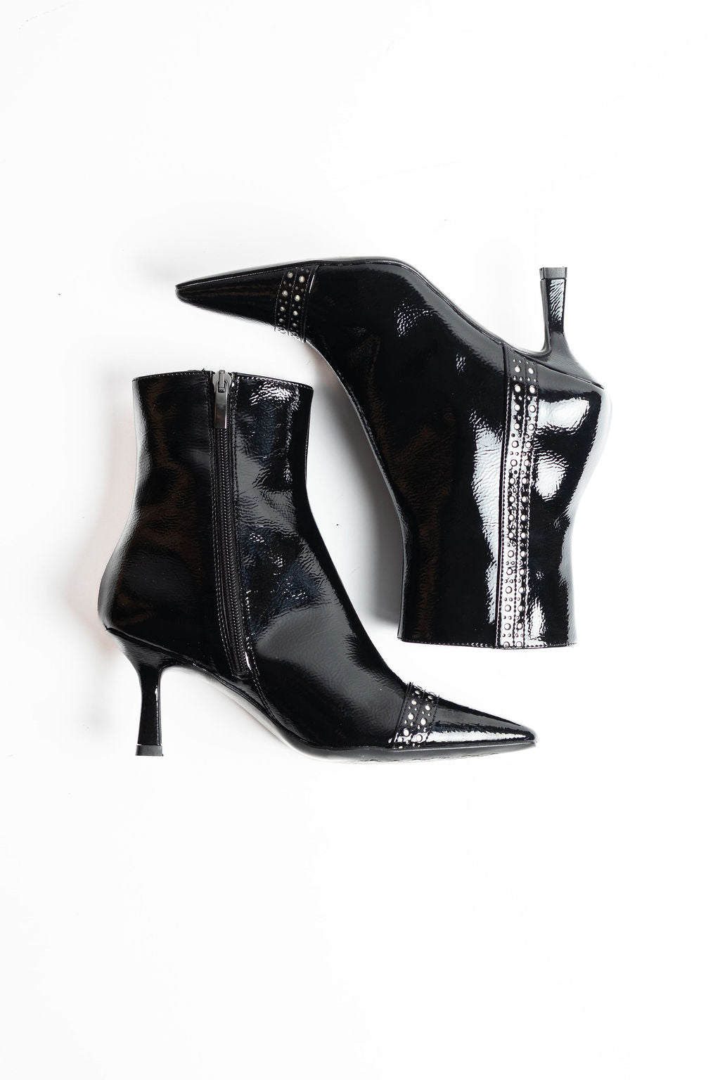 DIVINE FOLLIE polacchino vernice nero