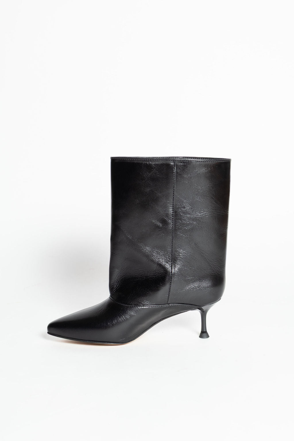 DIVINE FOLLIE STIVALE PELLE  NERO