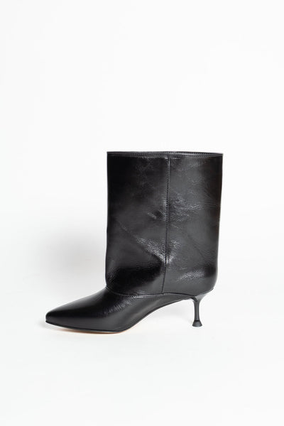 DIVINE FOLLIE STIVALE PELLE  NERO