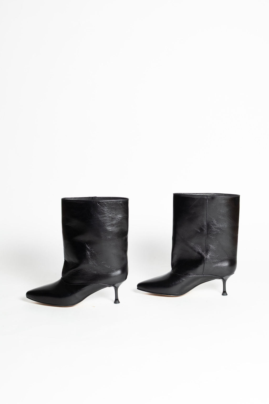 DIVINE FOLLIE STIVALE PELLE  NERO