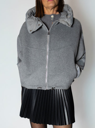 HAVEONE CAPPOTTO BOMBER GRIGIO