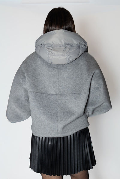 HAVEONE CAPPOTTO BOMBER GRIGIO