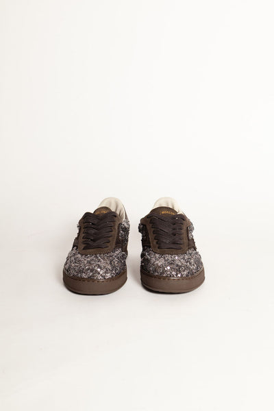 MOACONCEPT SNEAKER CLUB PAILLETTES MOCCA