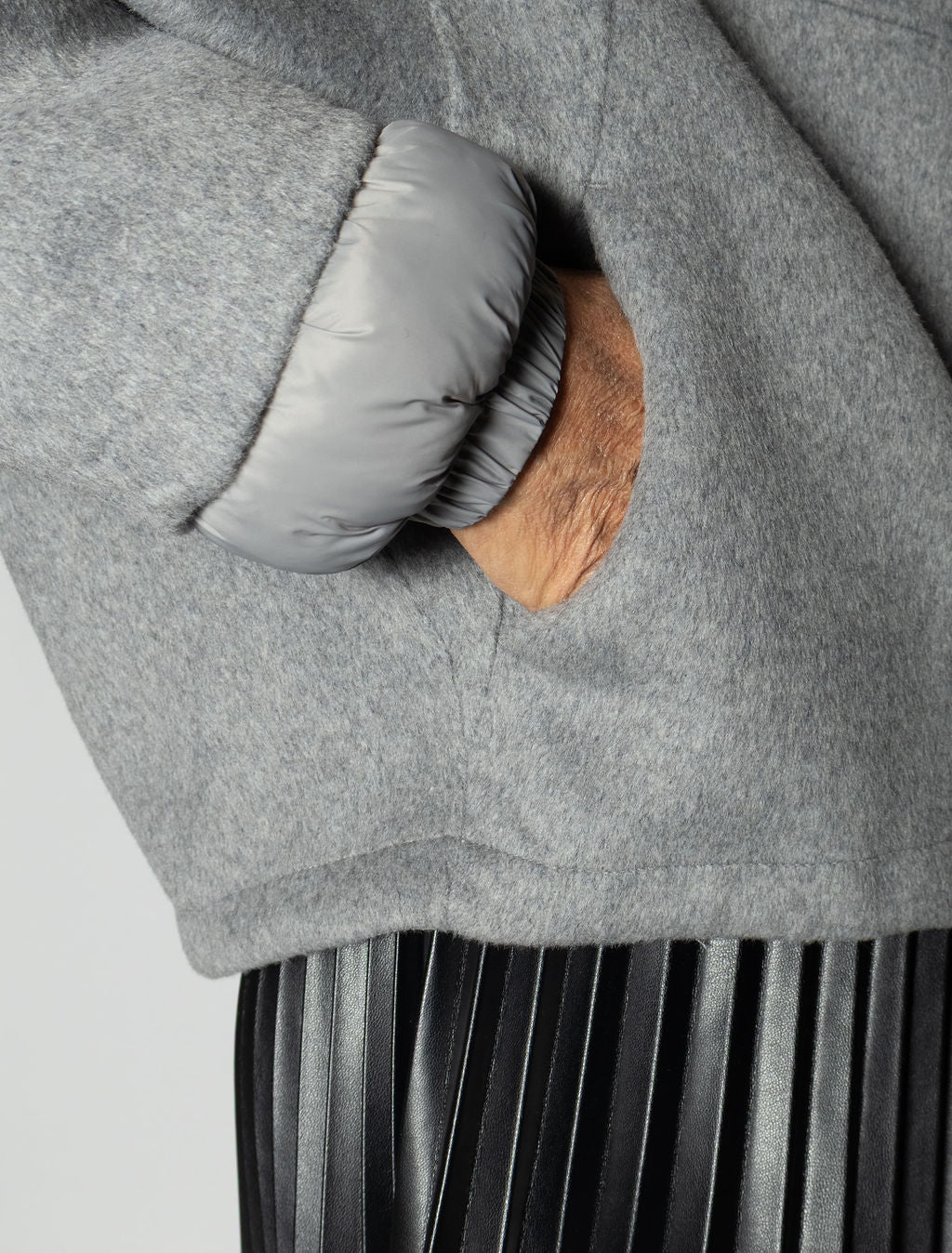 HAVEONE CAPPOTTO BOMBER GRIGIO