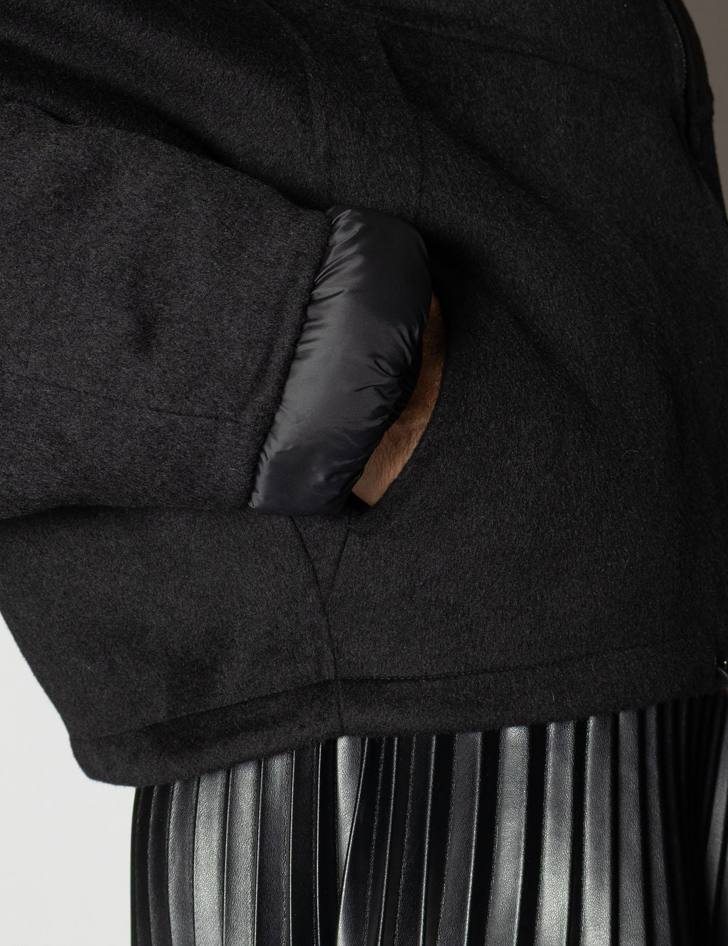 HAVEONE CAPPOTTO BOMBER NERO