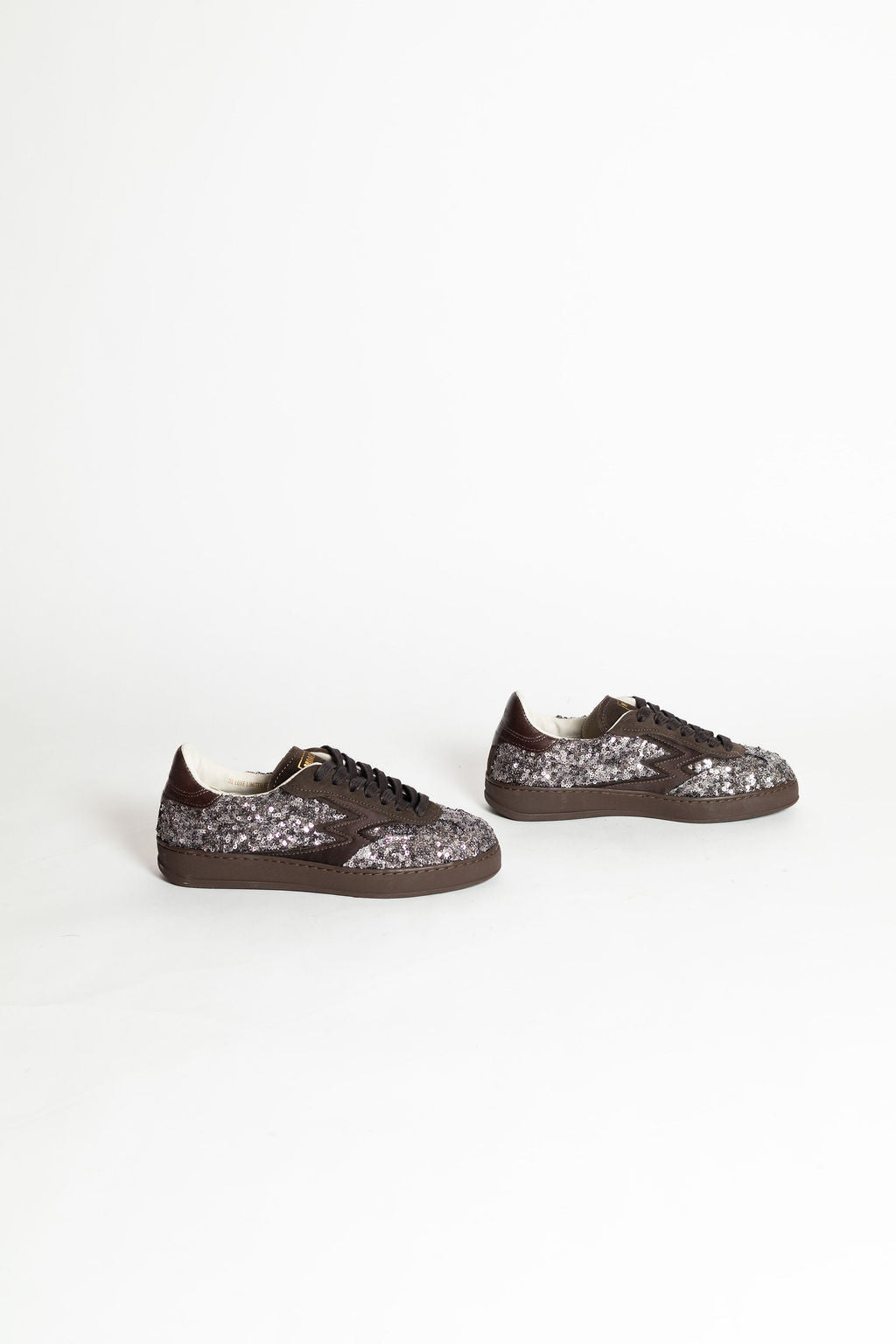 MOACONCEPT SNEAKER CLUB PAILLETTES MOCCA