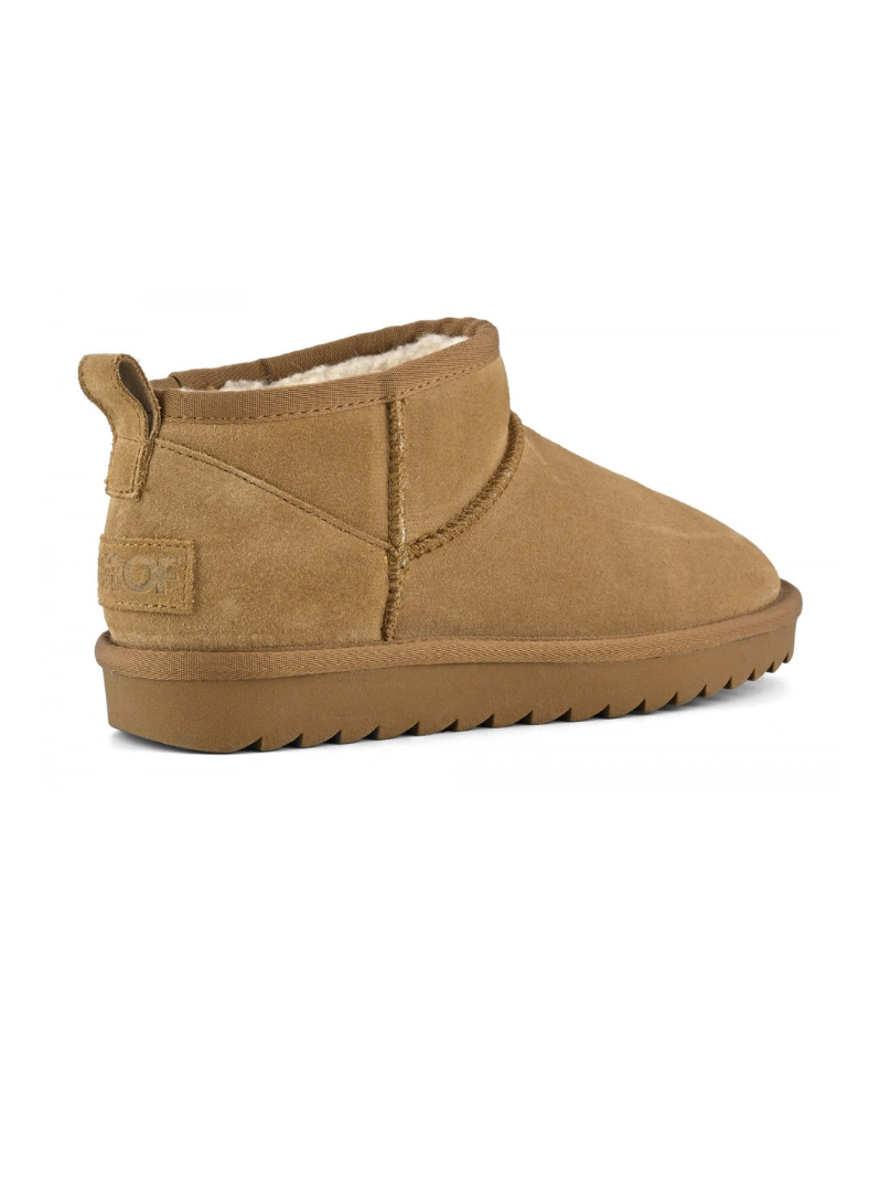 COLORS OF CALIFORNIA ULTRA MINI - Stivale basso pelle scamosciata Tan