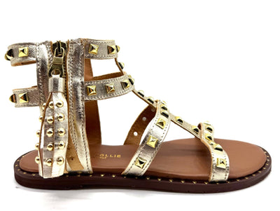DIVINE FOLLIE SANDALO BORCHIATO ORO