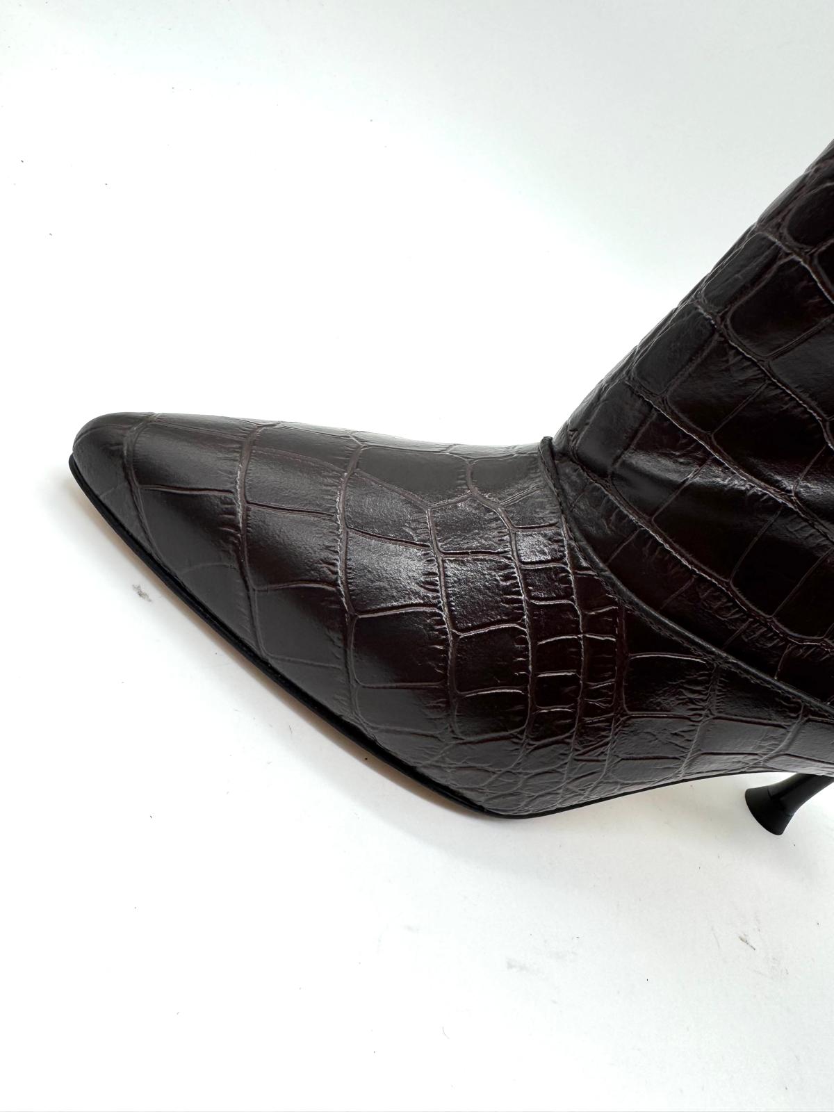 DIVINE FOLLIE STIVALE COCCO TESTA DI MORO