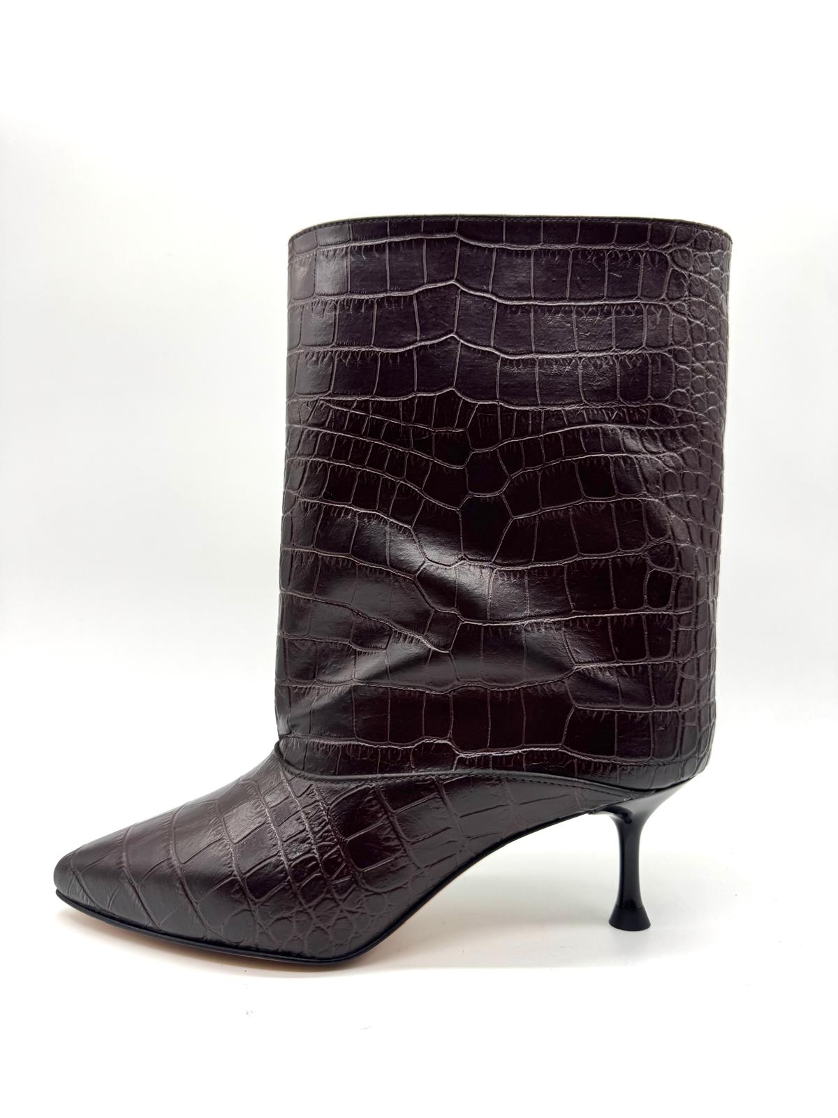 DIVINE FOLLIE STIVALE COCCO TESTA DI MORO