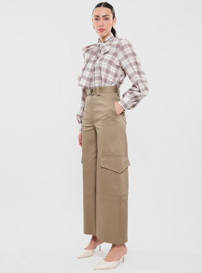 Haveone - Pantalone Cargo Cognac