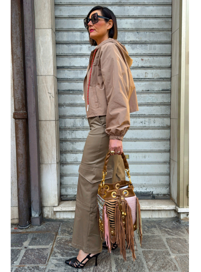 Tensione in - Kway nocciola