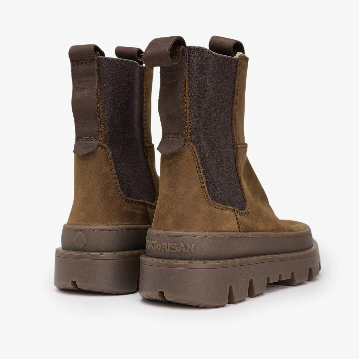SATORISAN Unalome Elastics Premium Mid Brown