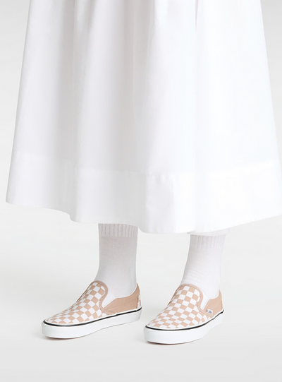 VANS Scarpe Classic Slip-On Checkerboard Marrone